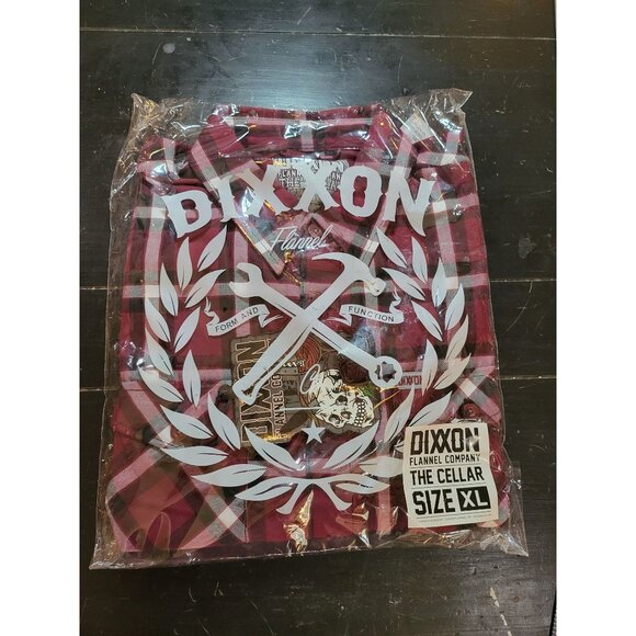 The Cellar New in Bag Dixxon Flannel Size XL - Picture 1 of 3